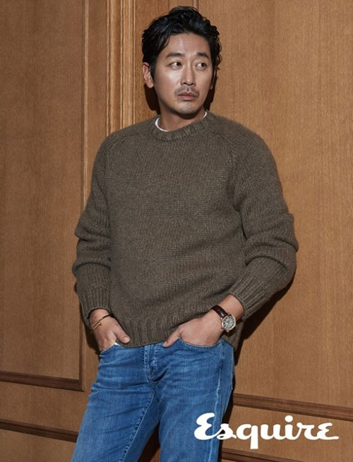 河正宇携手时装杂志拍摄最新秋装写真
