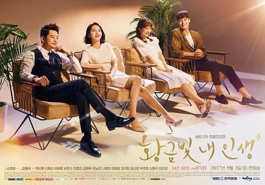 《我黄金光辉的人生》官方海报公开 主演华丽登场