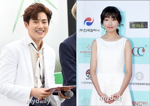 EXO成员SUHO与金焕熙合作