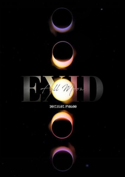 EXID第4张迷你专辑《Full Moon》预告照