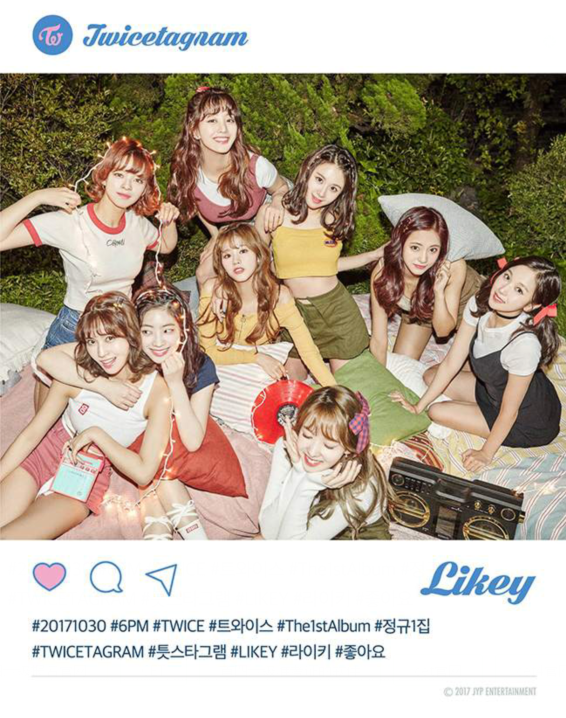 TWICE《Twicetagram》「草地派对」团体概念照公开