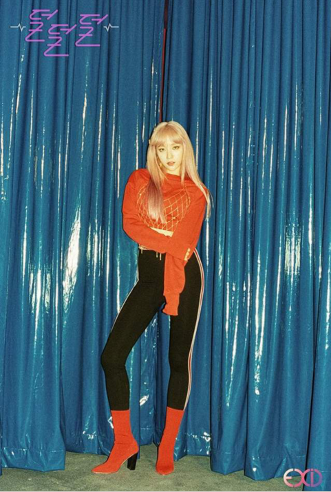 EXID迷你四辑《Full Moon》个人概念照：Hani、LE