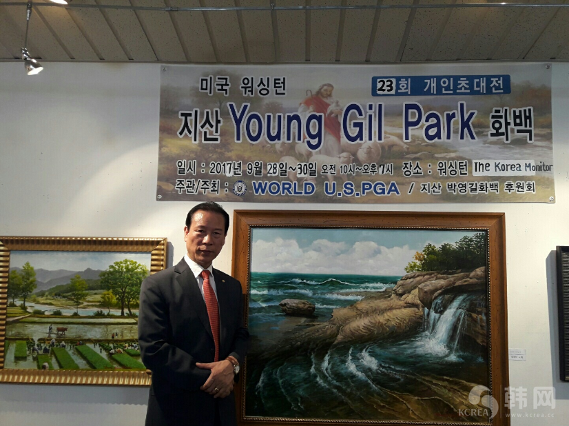 韩国写意画家朴永吉最新作品欣赏