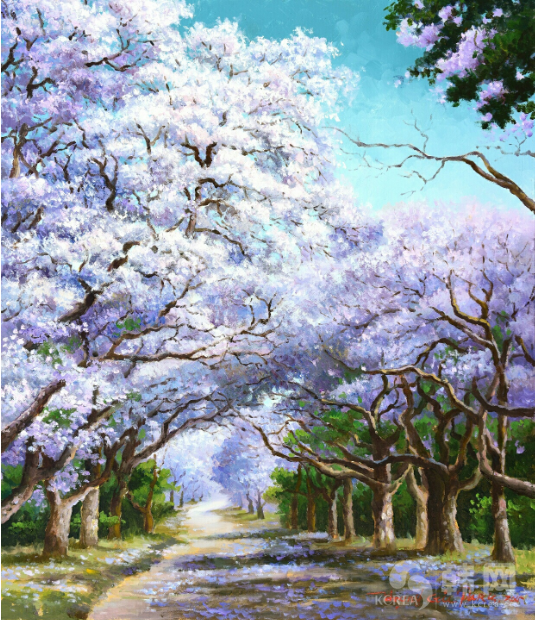 韩国写意画家朴永吉最新作品欣赏