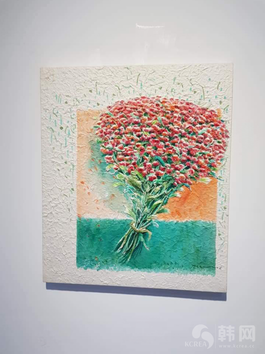韩京元作家作品在平仓洞金宝城艺术中心展览