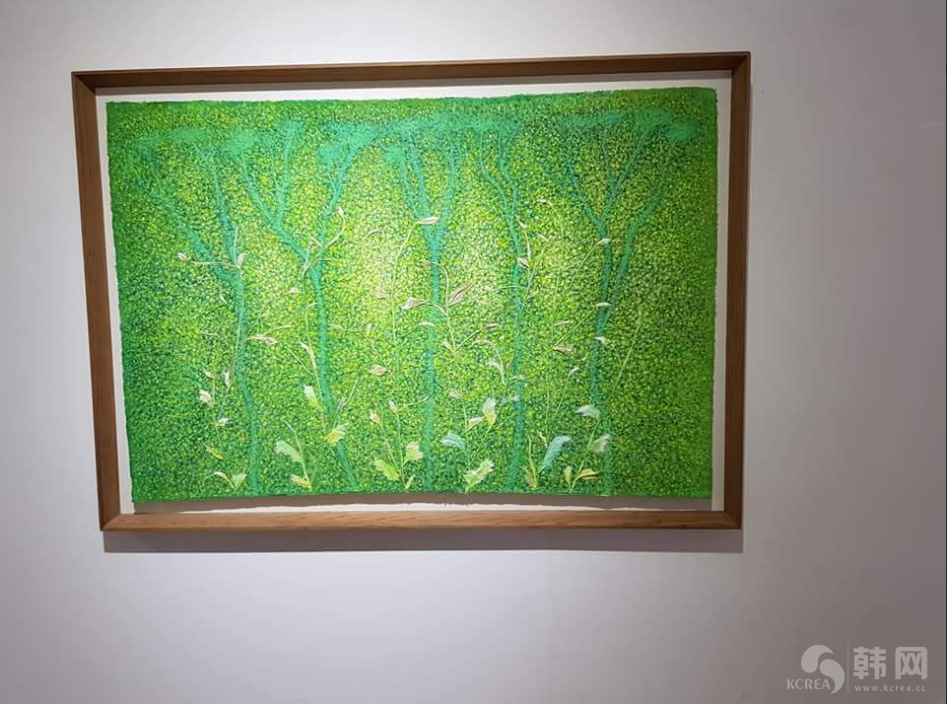 韩京元作家作品在平仓洞金宝城艺术中心展览