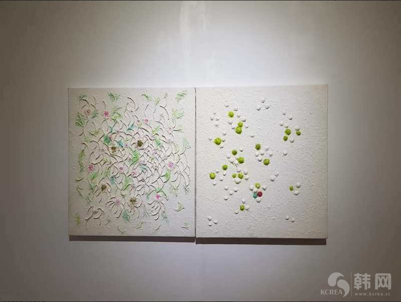 韩京元作家作品在平仓洞金宝城艺术中心展览