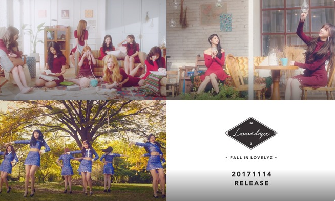 Lovelyz新辑主打歌《Twinkle》新一波甜美MV预告公开