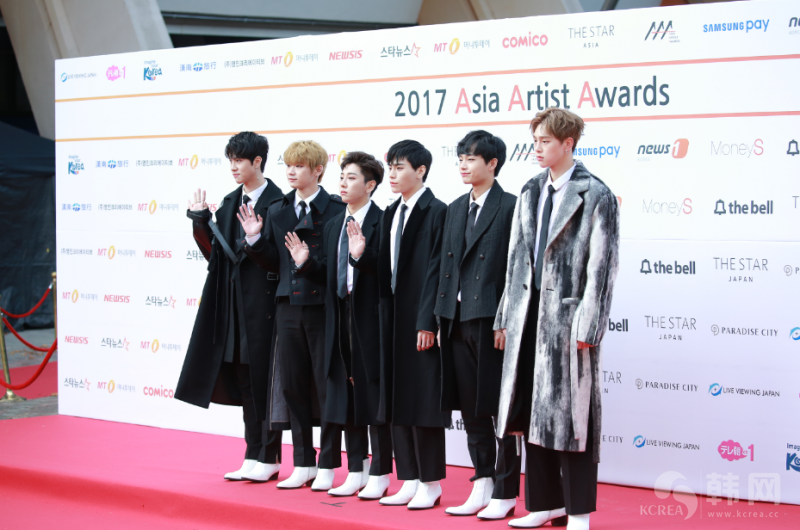 11月15日“2017 Asia Artist Awards”亚洲艺术大奖红毯现场