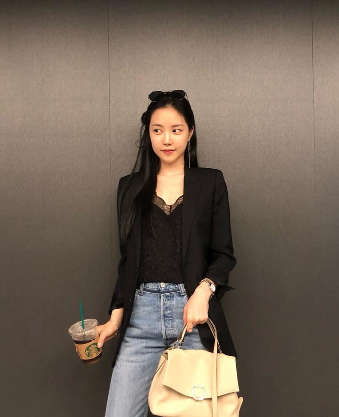 最近美貌引起大热话题的孙娜恩私房美照