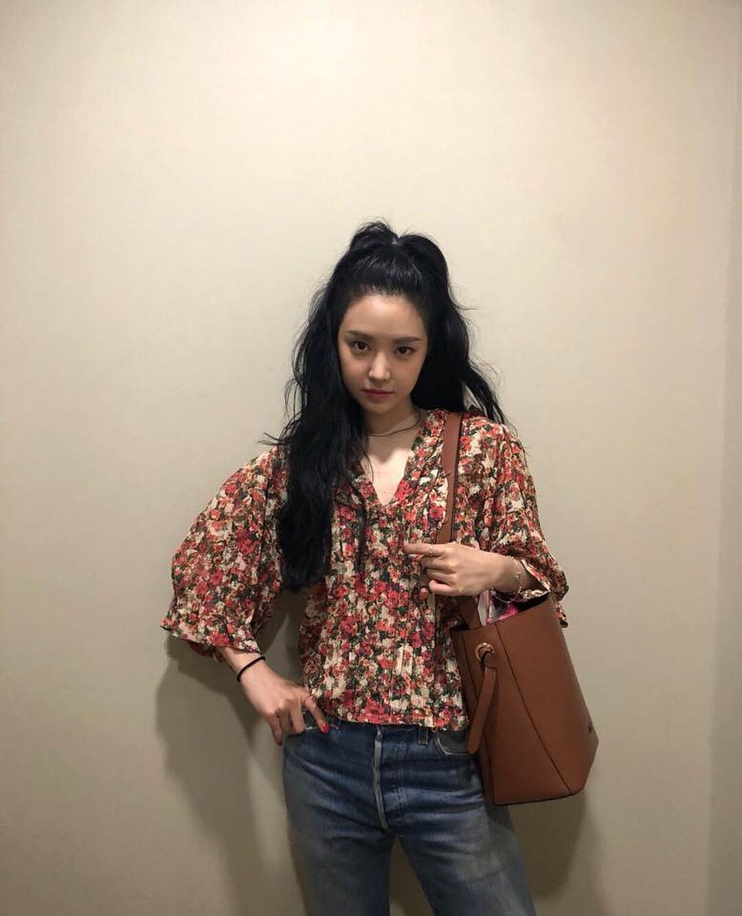 最近美貌引起大热话题的孙娜恩私房美照