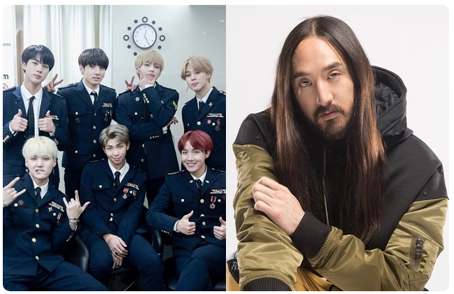 BTS、Steve Aoki