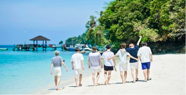 踏着韩流旋风而来的防弹少年团