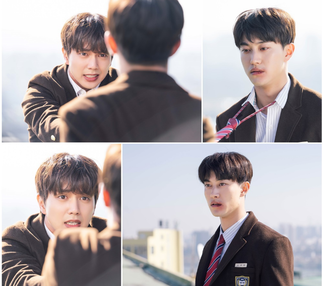 SBS新月火剧《福秀回来了》最新剧照公开俞承豪郭东延展现紧张气氛