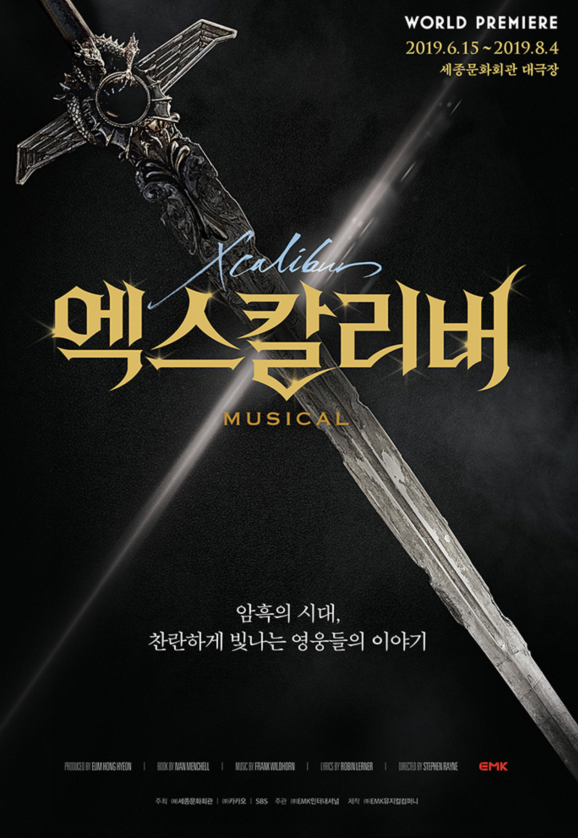 金俊秀、SEVENTEEN成员DK等将出演音乐剧《Xcalibur》