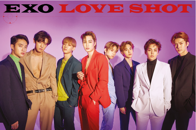 EXO热门歌曲《Love Shot》MV在YouTube上的观看量突破1亿次