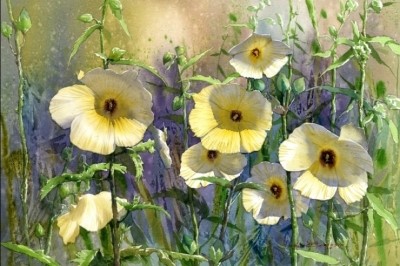 韩国画家辛钟植水彩画作品欣赏