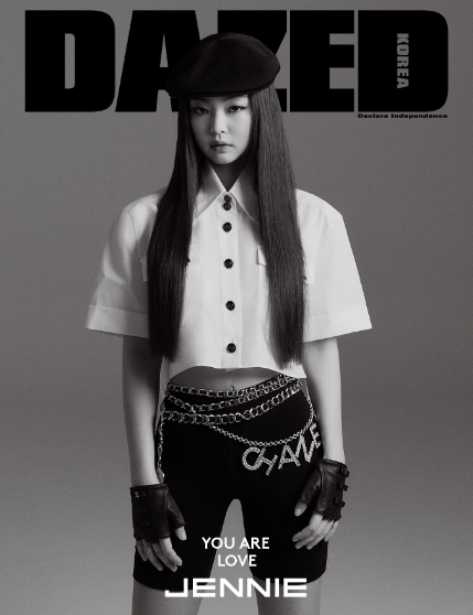 BLACKPINK成员JENNIE最新画报公开散发优雅高贵美