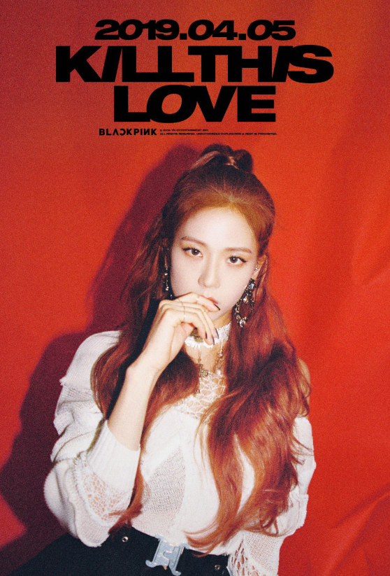 人气女团BLACKPINK公开了新专辑的最新个人预告照公开