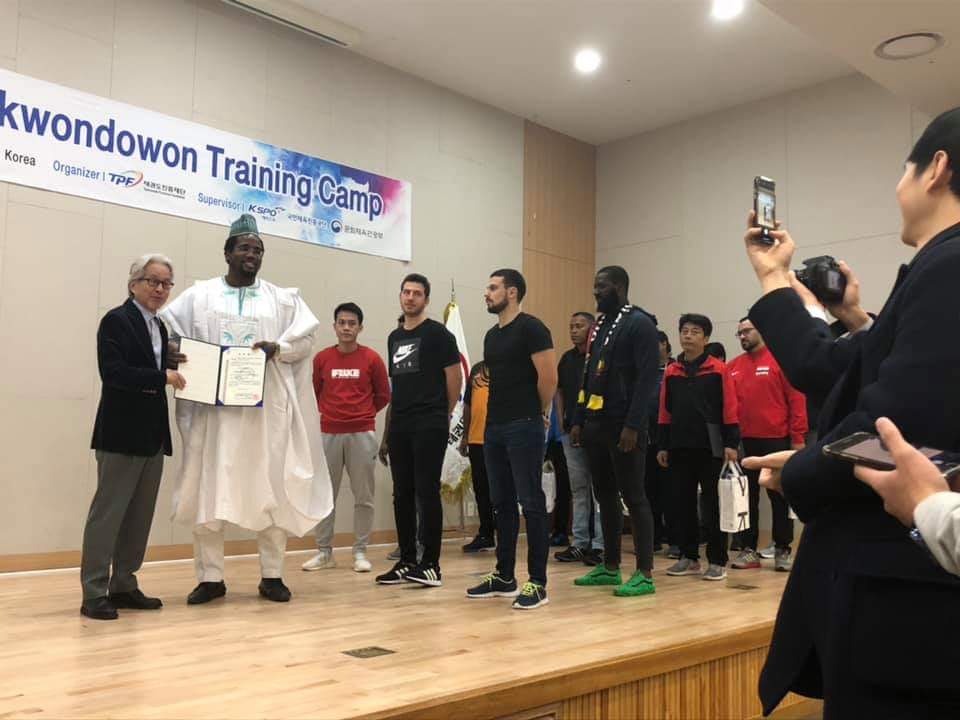 2019海外发展中国家跆拳道选手们的转地训练退场消息