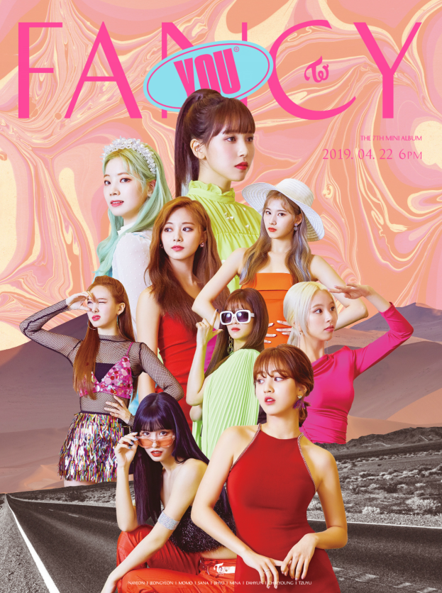 TWICE的新专辑《FANCY YOU》成为了韩国第一张初动突破15万张的女团专辑