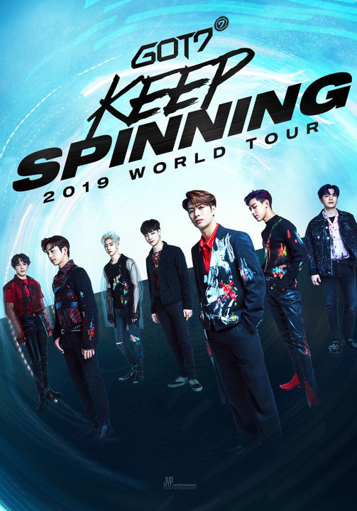 人气组合GOT7将举行2019年巡回演唱会最新海报正式公开