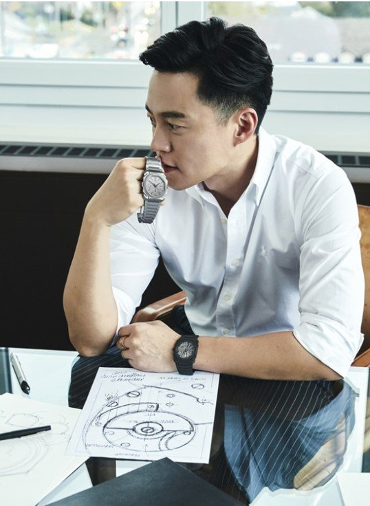 李瑞镇手表品牌代言展现成熟男人魅力