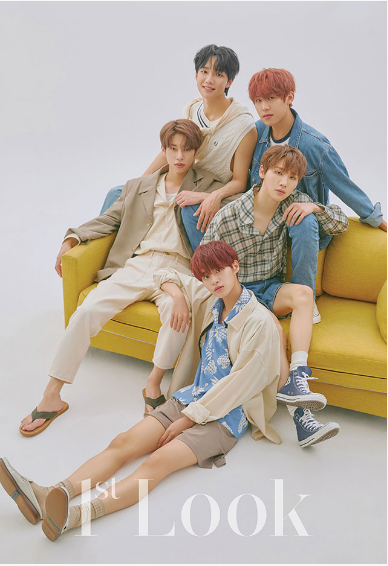 AB6IX最新时装杂志照李大辉朴佑镇少年感爆棚