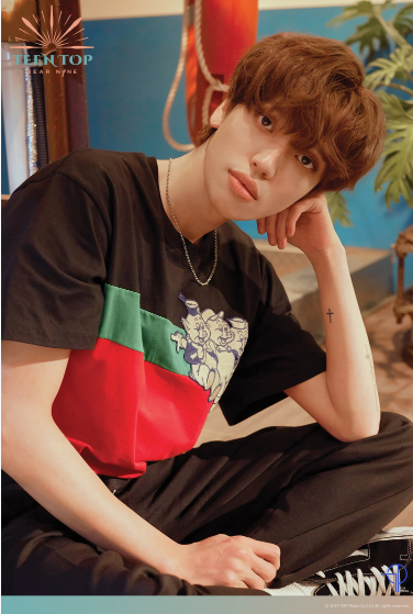  人气男团TeenTop公开了最新专辑预告照