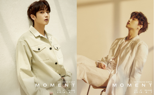 人气歌手许永生第四张迷你专辑《MOMENT》预告照于今日公开
