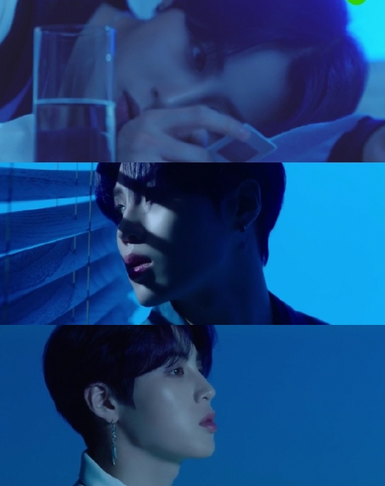 人气歌手河成云第二张迷你专辑主打曲《BLUE》MV预告公开