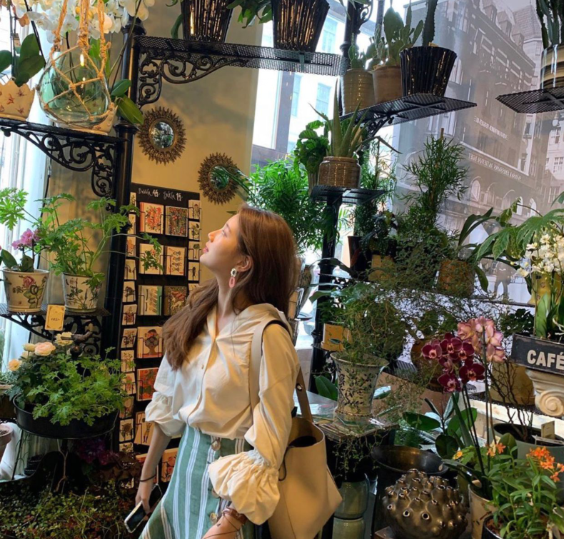 秀智最新私房照，是仙女没错了 
