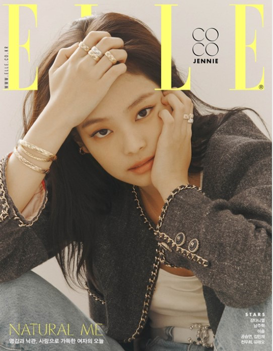 BLACKPINK成员JENNIE最新杂志照公开