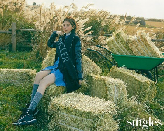 徐贤最新画报公开严冬无法阻挡的美丽