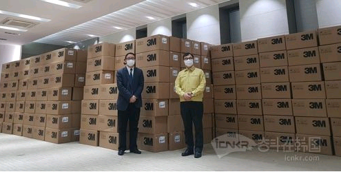 上海市向韩国大邱庆北地区捐赠50万只口罩