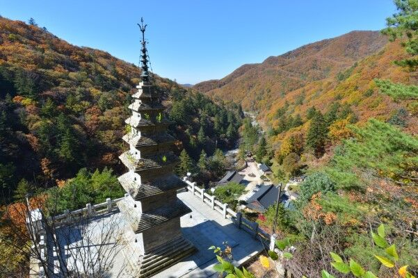 江原道旌善郡"旌善贞岩寺水磨塔"指定为国家文化遗产