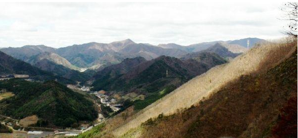 江原道旌善郡展望台尽收壮丽山河美景