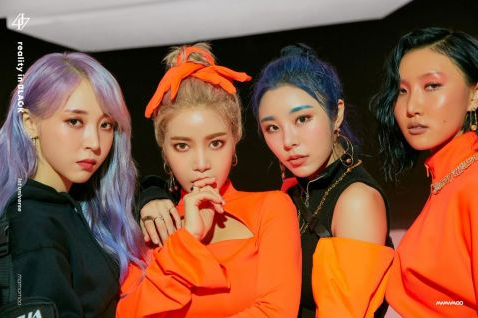 MAMAMOO 和 SSAK3 雨龙