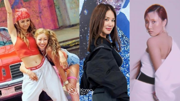 李孝利、严正化、Jessi、华莎