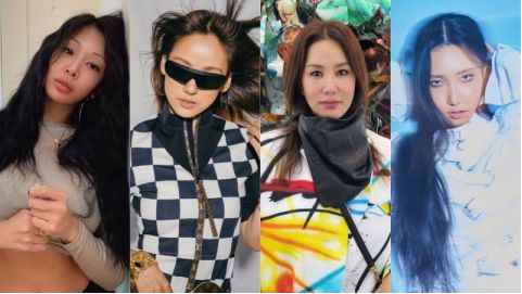 李孝利、严正化、Jessi、华莎