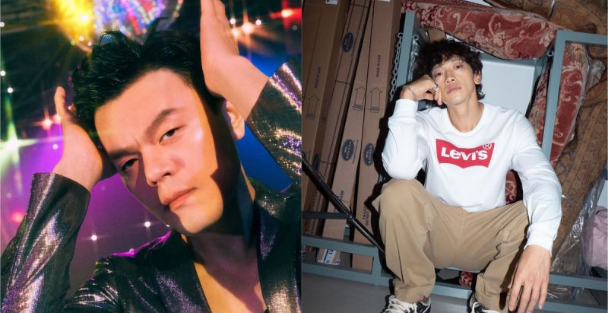 Rain与JYP朴轸永