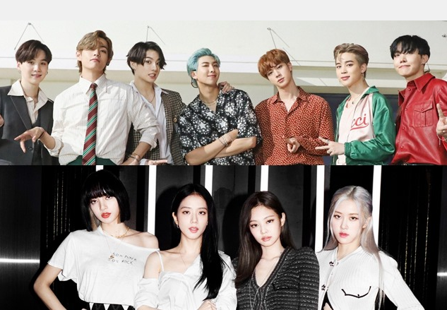 BTS、BLACKPINK