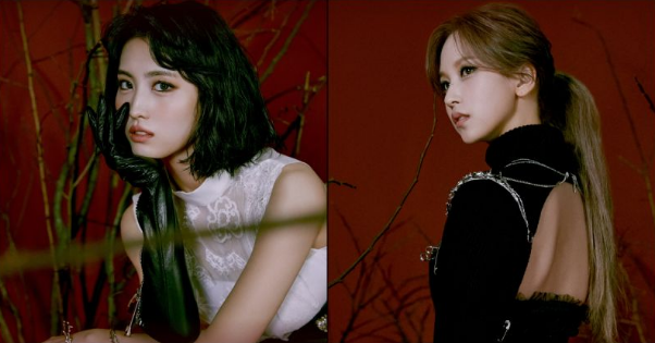 TWICE 成员Momo、 Mina