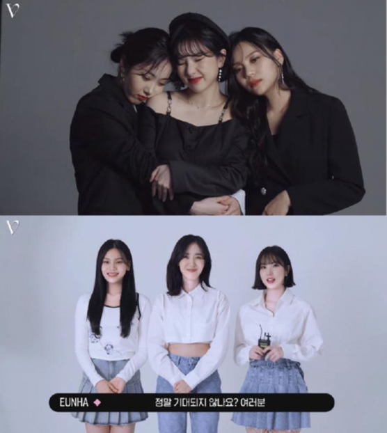 GFriend前成员银河、信飞、严智