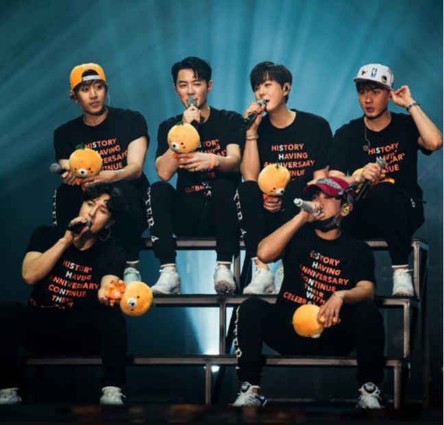 人气男子组合神话