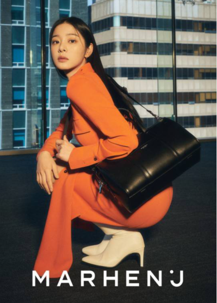 韩国女艺人薛仁雅最新品牌宣传照展现都市女人干练风情