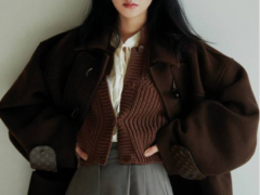 韩国女艺人全汝彬最新杂志写真复古英伦风好优雅！